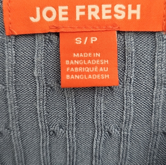 Joe Fresh Light Blue Pullower Knit Top Sweater Size S - Picture 4 of 4